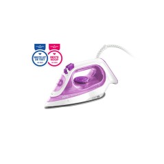 Braun TexStyle 3 SI 3030 PU Steam Iron 2300W - Stylish Pink & White for Effortless Wrinkle Removal!